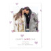 Oh My Heart Photo Save The Date Cards - Purple