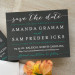 Posh Save The Date Cards