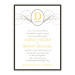 Tropical Orchid Square Clutch Wedding Invitations