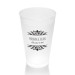 Spring Flora 14 Ounce Frosted Plastic Tumbler