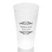 Fall Flora 16 Ounce Frosted Plastic Tumbler