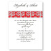 Imperial Wedding Red Invitations