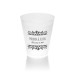 Summer Flora 10 Ounce Frosted Plastic Tumbler
