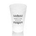 Summer Flora 14 Ounce Frosted Plastic Tumbler
