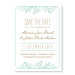 Winter Flora Save The Date Cards